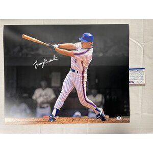Lenny Dykstra signed autographed New York Mets 16x20 photo PSA/DNA
